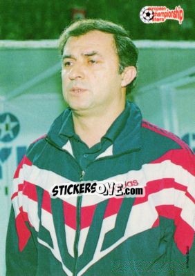 Sticker Fatih Terim - European Championship Stars 1996 - Plascot