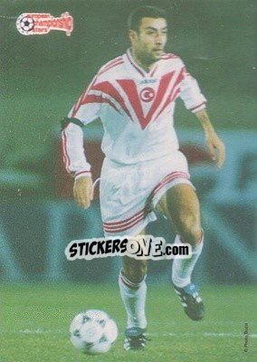 Sticker Yucedagli Tolunay - European Championship Stars 1996 - Plascot