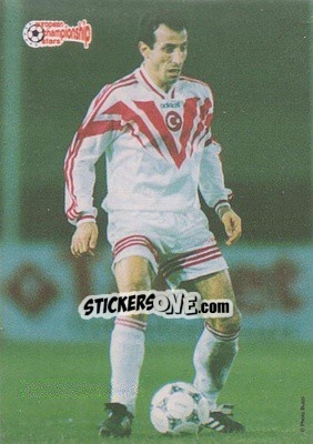 Sticker Cetin Recep - European Championship Stars 1996 - Plascot