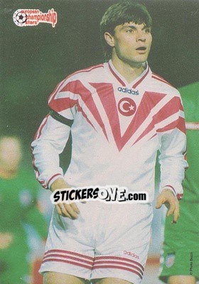 Sticker Saglam Ertugrul - European Championship Stars 1996 n. 198 - Plascot