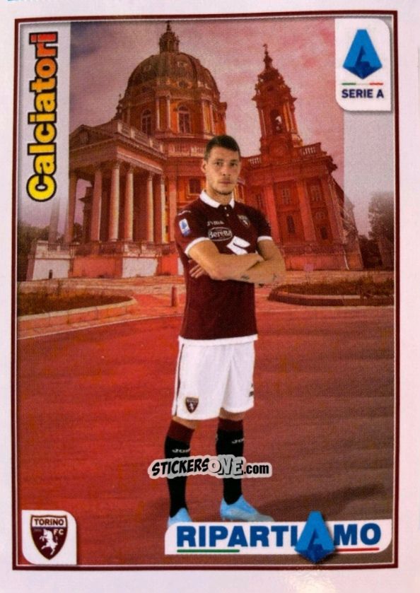 Figurina Andrea Belotti - Calciatori 2019-2020 Ripartiamo
 n. R19 - Panini