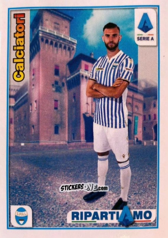 Cromo Francesco Vicari - Calciatori 2019-2020 Ripartiamo
 n. R18 - Panini