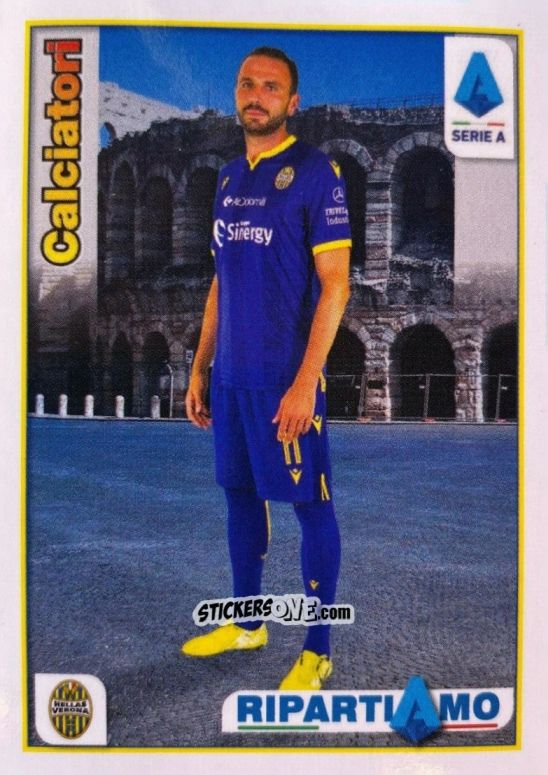 Figurina Giampaolo Pazzini - Calciatori 2019-2020 Ripartiamo
 n. R7 - Panini