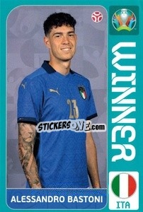 Cromo Alessandro Bastoni - Italia Campione d'Europa
 - Panini