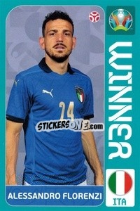 Sticker Alessandro Florenzi - Italia Campione d'Europa
 - Panini