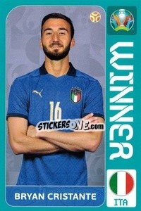 Sticker Bryan Cristante - Italia Campione d'Europa
 - Panini