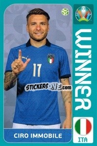 Sticker Ciro Immobile - Italia Campione d'Europa
 - Panini
