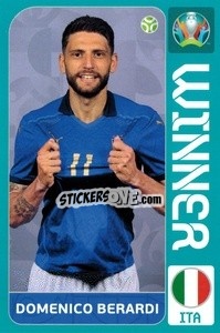 Sticker Domenico Berardi - Italia Campione d'Europa
 - Panini