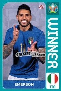 Cromo Emerson - Italia Campione d'Europa
 - Panini