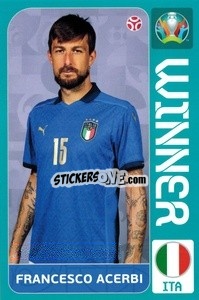 Sticker Francesco Acerbi - Italia Campione d'Europa
 n. 10 - Panini