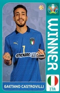 Cromo Gaetano Castrovilli - Italia Campione d'Europa
 - Panini