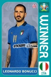 Sticker Leonardo Bonucci - Italia Campione d'Europa
 - Panini