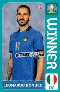 Sticker Leonardo Bonucci - Italia Campione d'Europa
 n. 11 - Panini