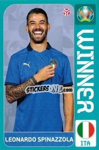 Figurina Leonardo Spinazzola - Italia Campione d'Europa
 - Panini