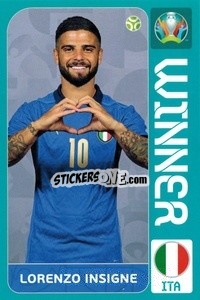 Sticker Lorenzo Insigne - Italia Campione d'Europa
 - Panini