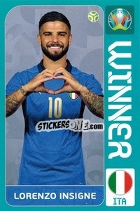 Sticker Lorenzo Insigne - Italia Campione d'Europa
 n. 25 - Panini