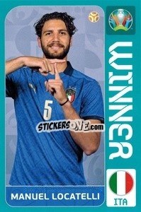 Sticker Manuel Locatelli - Italia Campione d'Europa
 - Panini