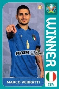 Sticker Marco Verratti - Italia Campione d'Europa
 - Panini