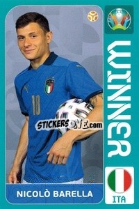 Sticker Nicolo Barella - Italia Campione d'Europa
 n. 22 - Panini