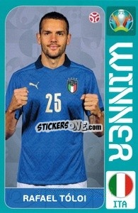 Sticker Rafael Toloi - Italia Campione d'Europa
 n. 14 - Panini
