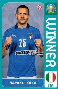 Sticker Rafael Toloi - Italia Campione d'Europa
 - Panini