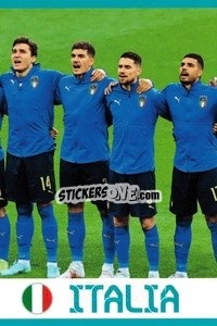 Sticker Team Italia - Italia Campione d'Europa
 n. 2B - Panini