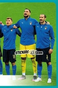 Sticker Team Italia - Italia Campione d'Europa
 n. 2C - Panini