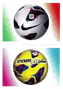 Sticker Pallone Estivo - Pallone Invenale - Calciatori 2012-2013 n. 1 - Panini