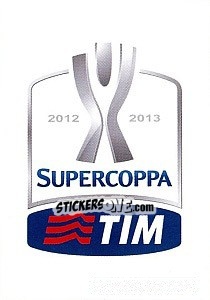 Sticker Logo Supercoppa TIM - Calciatori 2012-2013 n. 7 - Panini