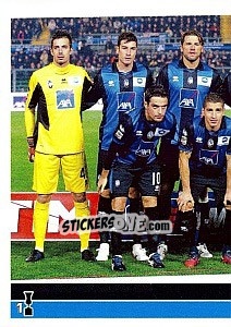 Figurina Squadra - Atalanta  (1 of 2) - Calciatori 2012-2013 n. 13 - Panini