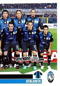Figurina Squadra - Atalanta  (2 of 2) - Calciatori 2012-2013 - Panini