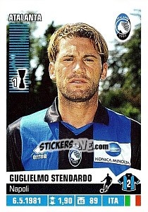 Figurina Guglielmo Stendardo - Calciatori 2012-2013 - Panini