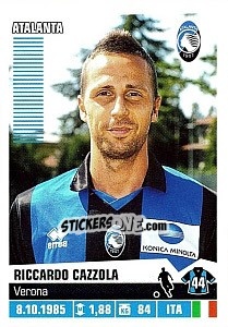 Sticker Riccardo Cazzola - Calciatori 2012-2013 - Panini