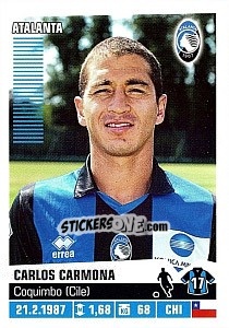 Sticker Carlos Carmona - Calciatori 2012-2013 n. 25 - Panini