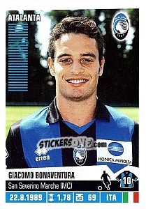 Figurina Giacomo Bonaventura - Calciatori 2012-2013 - Panini