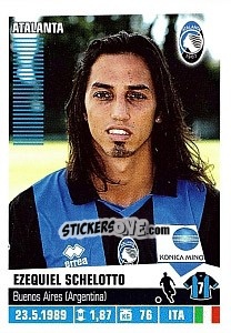 Sticker Ezequiel Schelotto - Calciatori 2012-2013 - Panini