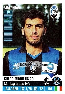 Sticker Guido Marilungo - Calciatori 2012-2013 - Panini