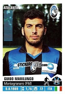 Sticker Guido Marilungo - Calciatori 2012-2013 n. 30 - Panini