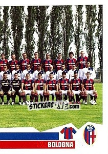 Figurina Squadra - Bologna  (2 of 2) - Calciatori 2012-2013 - Panini