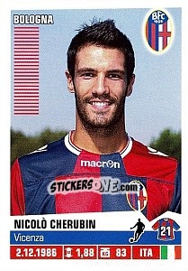 Cromo Nicolò Cherubin - Calciatori 2012-2013 - Panini