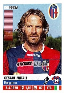 Figurina Cesare Natali - Calciatori 2012-2013 - Panini