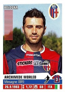 Cromo Archimede Morleo - Calciatori 2012-2013 - Panini