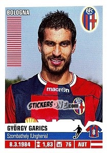 Sticker György Garics - Calciatori 2012-2013 - Panini