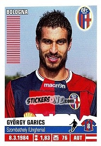 Sticker György Garics - Calciatori 2012-2013 n. 45 - Panini