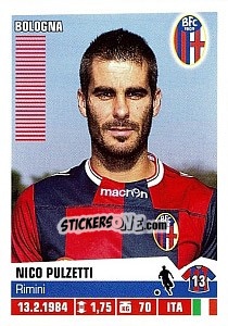 Sticker Nico Pulzetti - Calciatori 2012-2013 - Panini