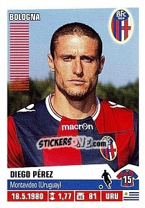 Sticker Diego Pérez - Calciatori 2012-2013 n. 47 - Panini