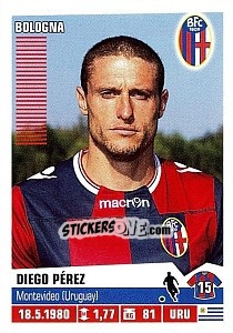 Figurina Diego Pérez - Calciatori 2012-2013 - Panini