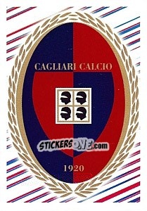 Sticker Scudetto - Cagliari - Calciatori 2012-2013 n. 56 - Panini