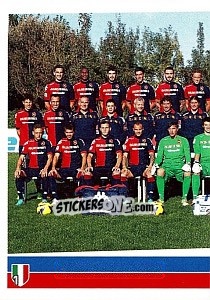 Figurina Squadra - Cagliari  (1 of 2) - Calciatori 2012-2013 - Panini