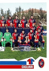 Sticker Squadra - Cagliari (2 of 2) - Calciatori 2012-2013 n. 62 - Panini